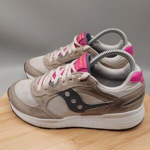 Saucony Shoes Women 7 Beige Pink Running Sneakers S60872-3  Flaws